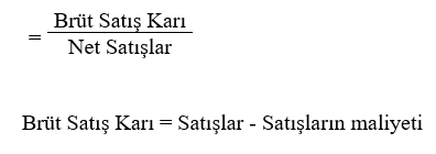Brüt Satış Karı Oranı