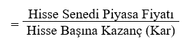 Fiyat/Kazanç Oranı