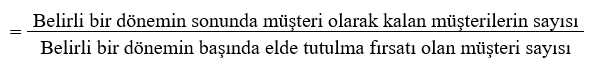 Müşteri Bağlılık Oranı