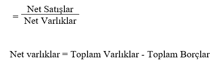 Satışların Net Varlıklara Oranı (Sales to Net Assets)