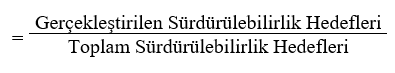 Sürdürülebilirlik Ölçütleri
